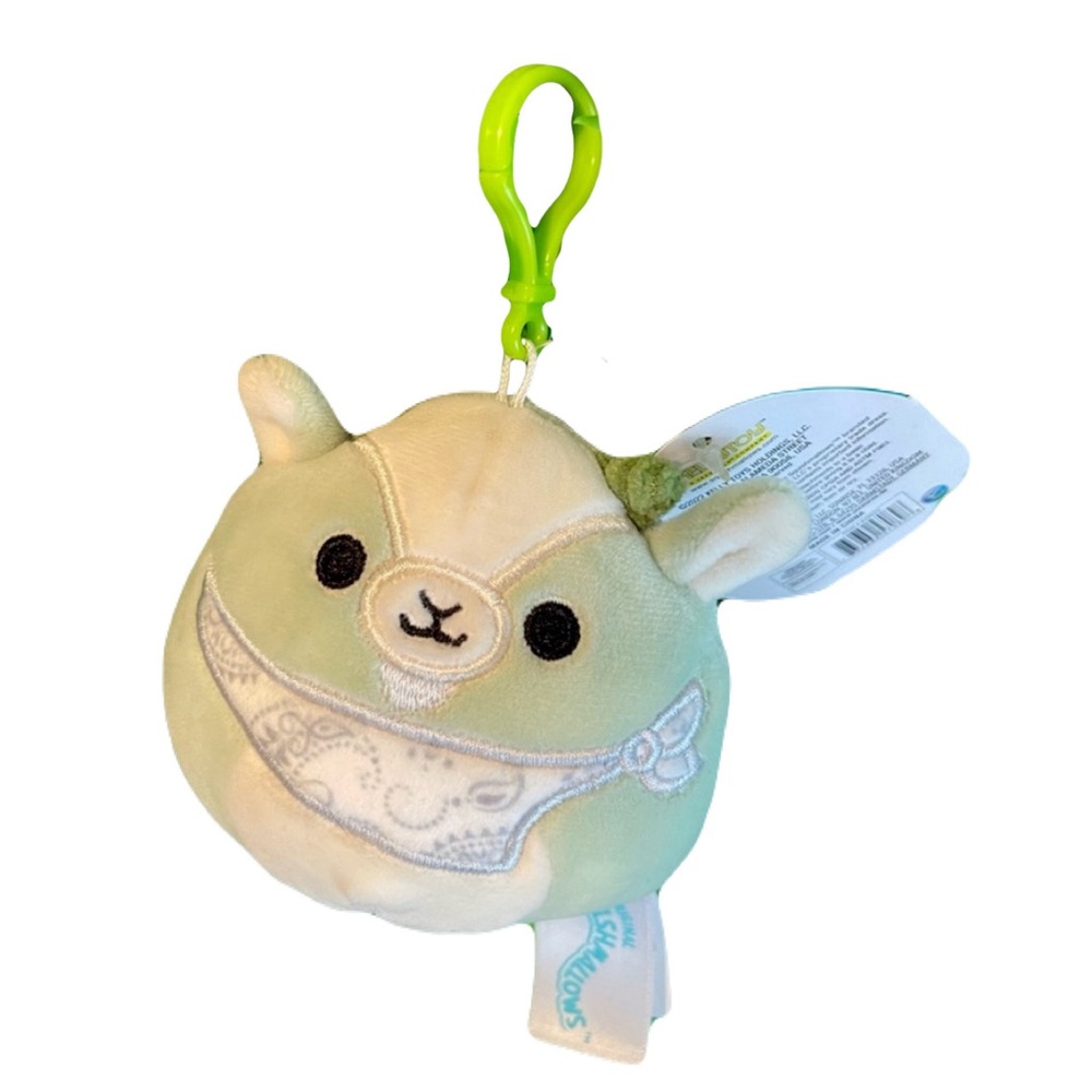 Palmer the Goat Squishmallows Clip (Easter 2022) 3.5" NWT Collectible
